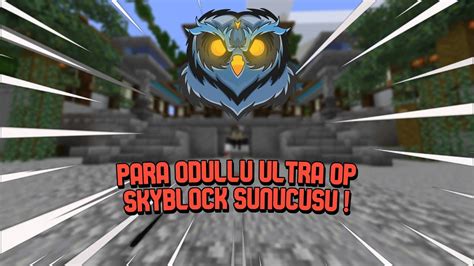 Minecraft Efsane Ultra OP Skyblock Sunucusu RonemaCraft YouTube