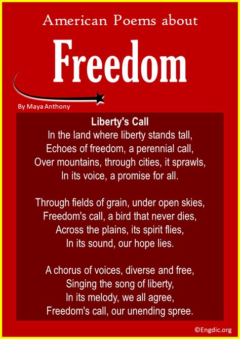 10 Best American Poems About Freedom Engdic