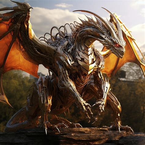 Premium AI Image Dragons And Fantasy Artificial Intelligence Image