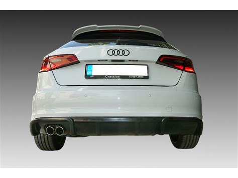 Audi A V S Line Rear Diffuser Vlr Eng Br