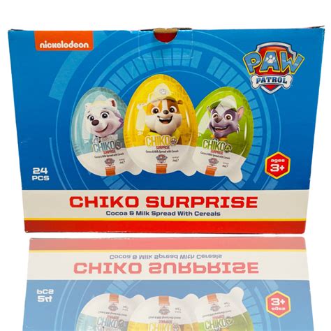 Buy Nickelodeon Paw Patrol Chiko Surprise Egg 24x20g The Kandy King