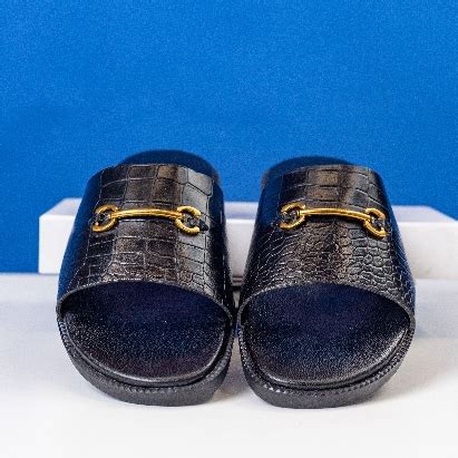 The Kova Slides Black Sheddi Nigeria Flutterwave Store