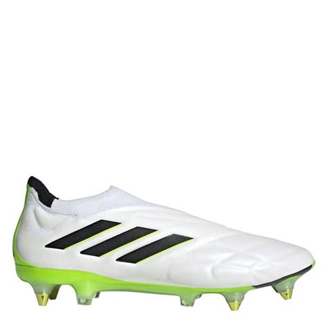 Adidas Copa Pure Soft Ground Football Boots Hvid Sort Citron