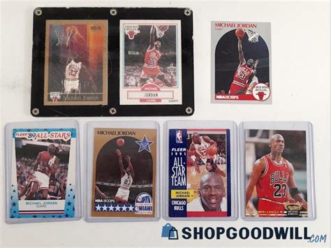 Lot Of Vintage Michael Jordan Nba Basketball Sports Trading Cards