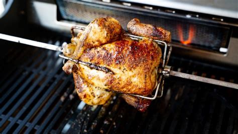 Knuspriges Grillh Hnchen Vom Backburner Grill Recipe Rotisserie