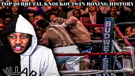 THEY GETTING DOWN TOP 20 MOST BRUTAL KNOCKOUTS IN BOXING HISTORY