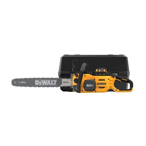 Dewalt 60 Volt Max 20 In Brushless Electric Cordless Chainsaw Kit And