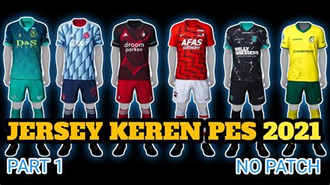 Top Jersey Terbaik Efootball Pes Mobile Desain Jersey