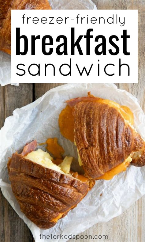 Frozen Croissant Breakfast Sandwich