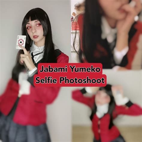 Jabami Yumeko Selfie Photoshoot Redmon Cosplay S Ko Fi Shop Ko Fi