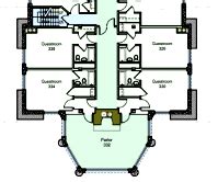 Yosemite Ahwahnee Hotel floor plan third floor suite with parlor and ...