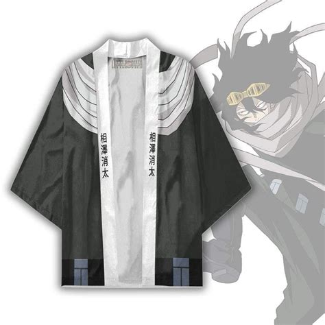 Shouta Aizawa My Hero Academia Cloak Anime Robe Kimono Cardigans Unise