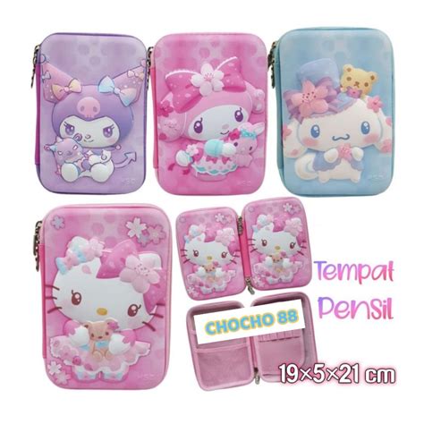 Jual Tempat Pensil Smiggle Kotak Pensil Pencil Case Cinnamoroll Kuromi