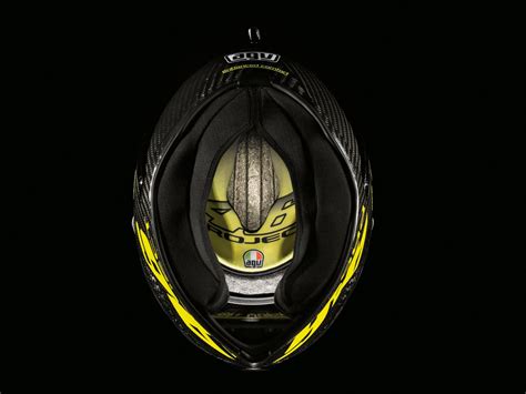 Valentino Rossi Pistagp Helmet By Agv Gessato