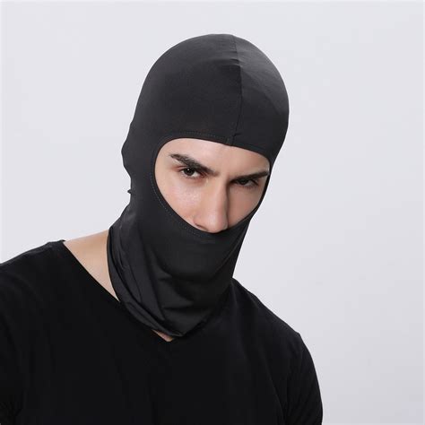 Touca Ninja Preta Balaclava Motoqueiros Militar Tatica Frio Shopee Brasil