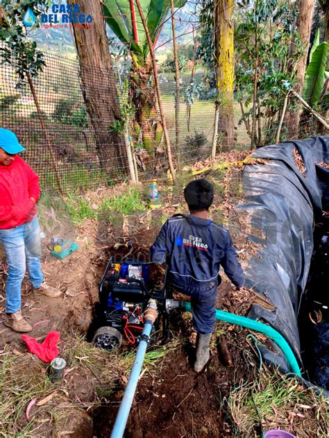 Proyecto Implementación De Sistema De Riego Móvil Por Aspersión Casa Del Riego Ecuador