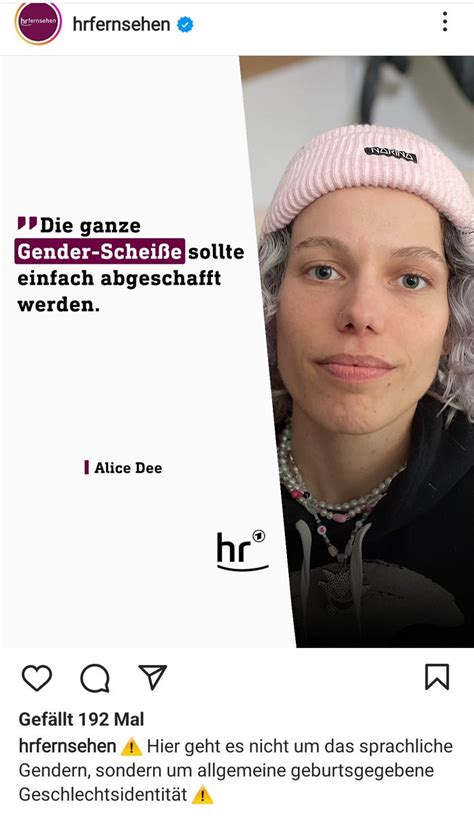 ÖRR Blog on Twitter ganze Gender Scheiße sollte einfach