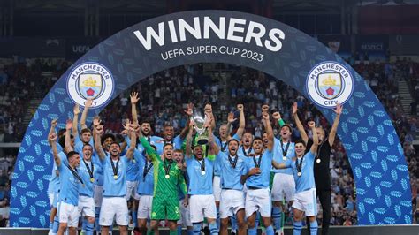 Manchester City Conquista A Supercopa Da UEFA Sobre O Sevilla Veja