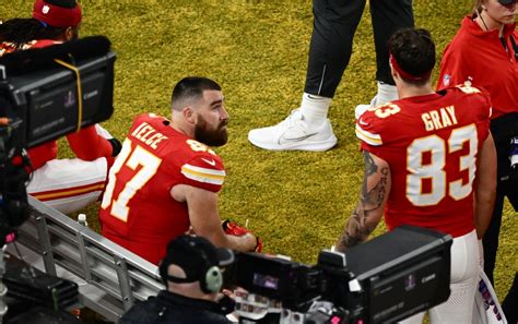 Travis Kelce Hugs Andy Reid After Super Bowl 2024 Blow Up