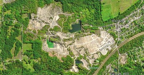 American Quarries The Empire Hole And A Large Scale Quarry In Indiana