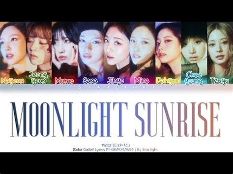 TWICE MOONLIGHT SUNRISE Tradução legendado em português PT BR ROM