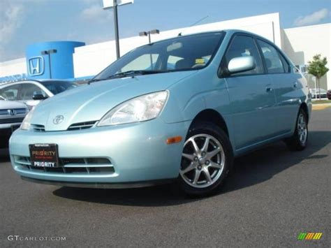 2003 Aqua Ice Opalescent Toyota Prius Hybrid #15201762 | GTCarLot.com ...