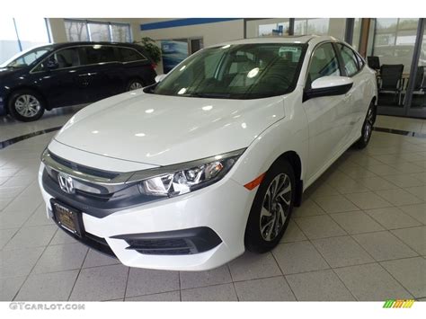 White Orchid Pearl Honda Civic Ex Sedan Photo