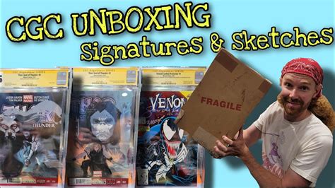 Cgc Unboxing Signature Series Youtube