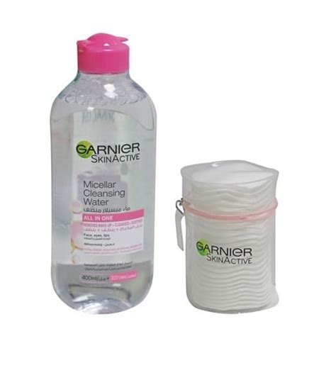 Garnier Classic Micellar Water 400ml Cotton Pads Price In Kuwait Carrefour Kuwait