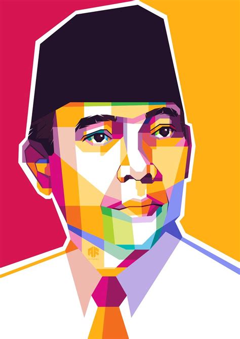 I R Soekarno Bung Karno Into Wpap Pop Art Galeri