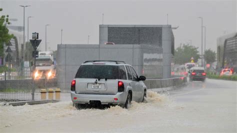 Uae Rains 3 Dead Amid Heavy Flooding Caused By Rains