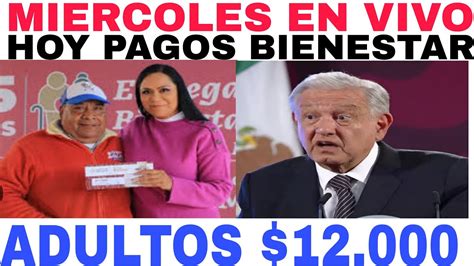 Pagos Dias Junio Pensi N Adultos Mayores Amlo En Vivo Checa