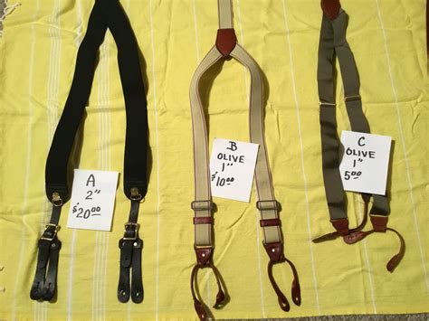 Suspenders All Sold Sass Wire Classifieds Sass Wire Forum