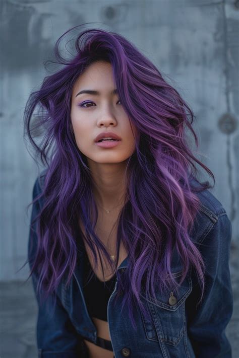 90 Creative Purple Hair Color Ideas In 2024 Hair Color Purple