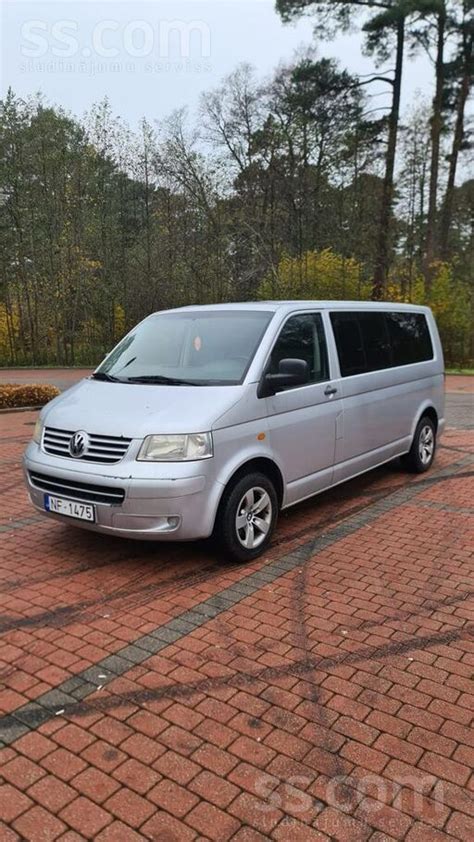 SS LV Volkswagen Caravelle Cena 7 000 VW T5 Caravelle Lang 1 9 Tdi