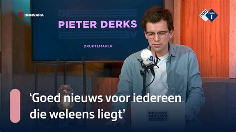 Pieter Derks Over Goed Nieuws Voor Veel Gewone Nederlanders Npo Radio