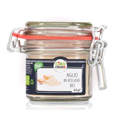 Aglio In Polvere Essiccato Al Sole Crudo Bio CiboCrudo