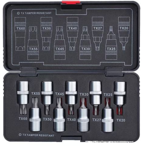 Coffret De Douilles Tournevis Torx