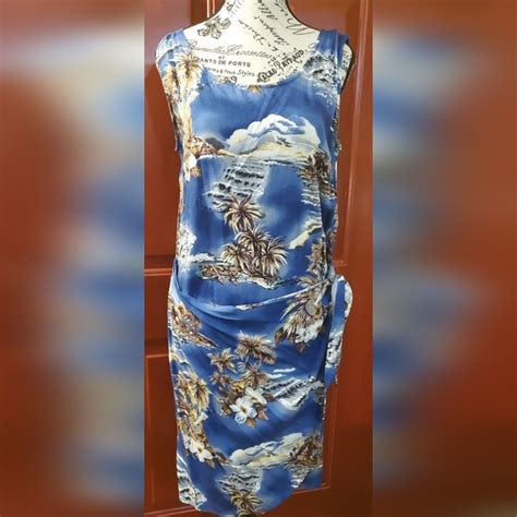 Hilo Hattie Dresses Hilo Hattie Original Hawaiian Dress Sarong Style Sz M Poshmark