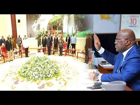 URGENT LE Pdt F TSHISEKEDI BOYCOTTE L EAC CHUTE DU RÉGIME DE KIGALI