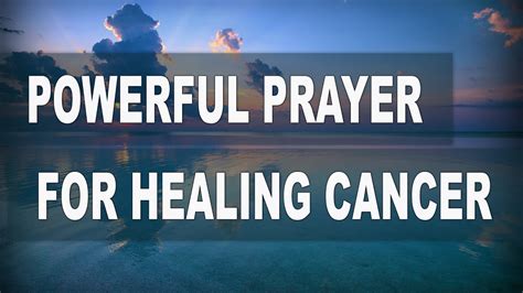 Healing Cancer Prayer To St Peregrine Patron Saint Of Cancer Youtube