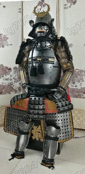 Iron Silk Japanese wearable Rüstung Samurai Armor dark slilver O09 eBay