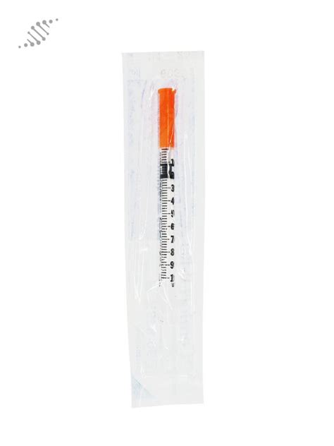 Insulin Syringe 12mm 1ml 10 Pack Biomed