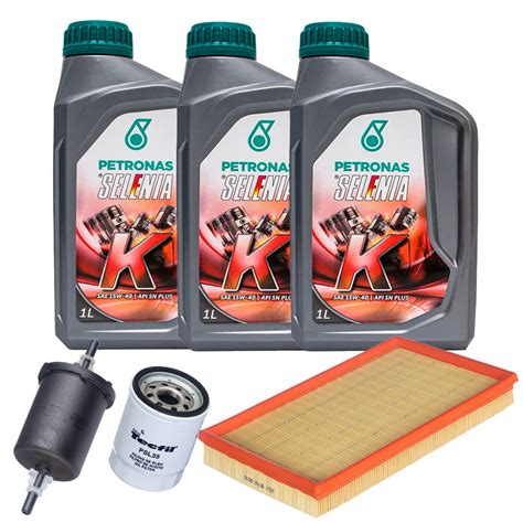 Kit Troca De Oleo Punto Fire 15w40 1 4 Selenia Tecfil Jardel Store