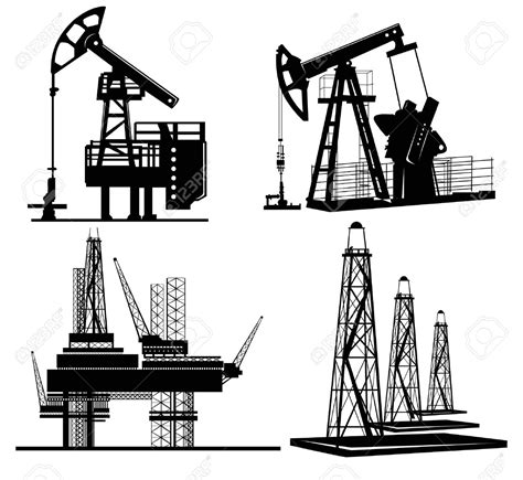 Oil Rig Drawing At Explore Collection Of Oil Rig