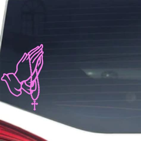 Praying Hands Decal - Etsy