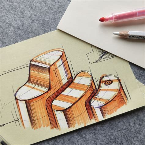 Sketches Illustrations Part Behance