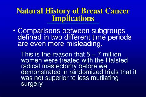 PPT Steps In The Progression Of Breast Cancer PowerPoint Presentation