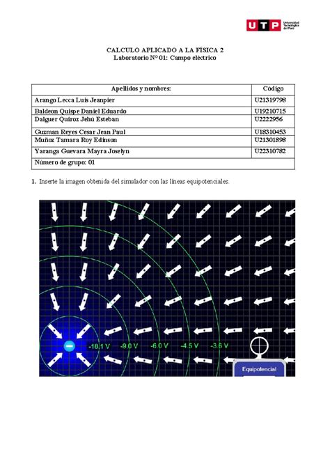Reporte De Laboratorio Caf Grupo Calculo Aplicado A La Fisica