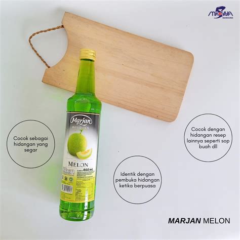 Jual Marjan Syrup Melon Boudoin Ml Shopee Indonesia